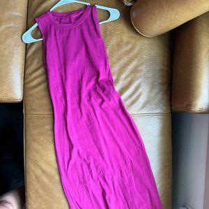 Lululemon All Aligned Midi Dress - Magenta Purple -- Size 2